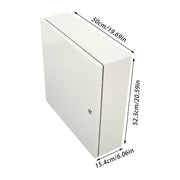 DURAFORCE 20x20x6 Inch Electrical Enclosure Carbon Steel IP65 Wall Mount Junction Box