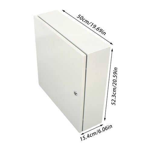 DURAFORCE 20x20x6 Inch Electrical Enclosure Carbon Steel IP65 Wall Mount Junction Box