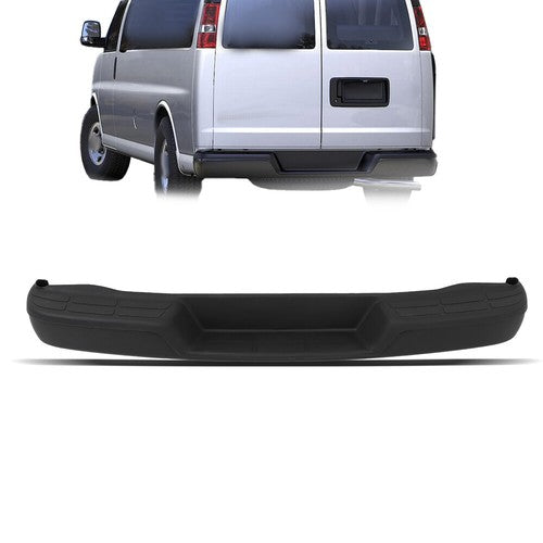 DURAFORCE For 1996-2021 Chevy Express 2500 3500 Rear Step Bumper Primered Steel GM1103143
