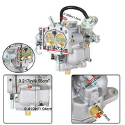 DURAFORCE Carburetor Type For Dodge Plymouth C2 BBD 273 318 ENGINE 2BBL Carby 1966-1973