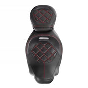 DURAFORCE Two-Up Low-Profile Driver Passenger Seat For Harley Touring Road Glide 2009-2023