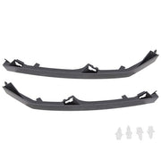 DURAFORCE Pair Headlight Molding Trim Lower Filler Fit For Nissan 04-15 Titan Armada QX56