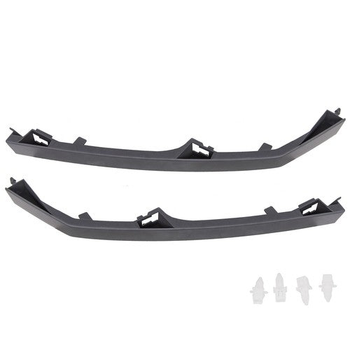 DURAFORCE Pair Headlight Molding Trim Lower Filler Fit For Nissan 04-15 Titan Armada QX56
