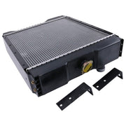DURAFORCE 1347609C1 1A12192 3 Row Aluminum Radiator Fits Case 1840 1845C Skid Steer Loader