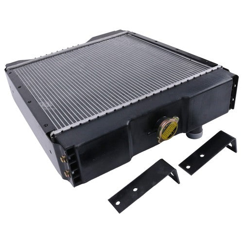 DURAFORCE 1347609C1 1A12192 3 Row Aluminum Radiator Fits Case 1840 1845C Skid Steer Loader