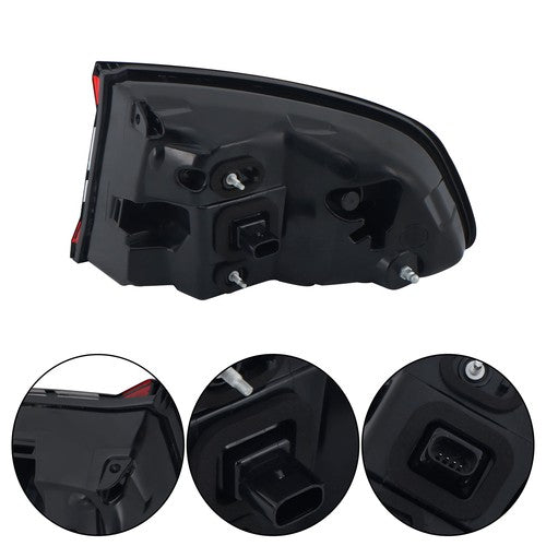 DURAFORCE Tail Light Fit For Dodge Charger 2015-2022 LED Type Left Side Outer Brake Lamp