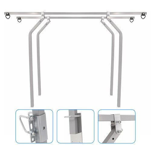 DURAFORCE Universal Cross Bar System Kit For Utility Trailer With Raised Side Rails