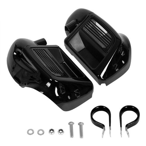 DURAFORCE Lower Vented Fairings Water-Cooled For Harley Touring Road Electra Glide 2014-UP