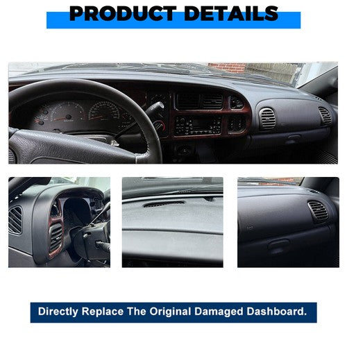 Dash Pad Instrument Panel Replacement for Dodge Ram 1500 1998-2001 2500 3500