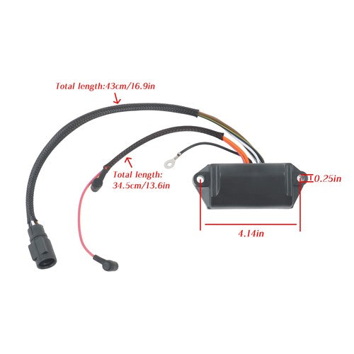 DURAFORCE Power Pack Fits For Johnson Evinrude 4HP 5HP 6HP 8HP 14HP 15HP 396141 582281