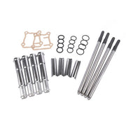 DURAFORCE Adjustable Pushrod&Cover Kit For Harley-Davidson 1999-2017 Touring Softail Dyna