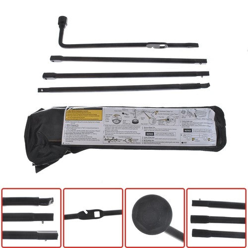 DURAFORCE Lug Wrench Jack Spare Tire Tool Set Fit For 1999-2010-2015 Sierra Silverado
