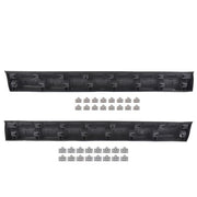 DURAFORCE Pair Front Lower Door Trim Molding Black for Cadillac XT5 2017-2025 Left & Right