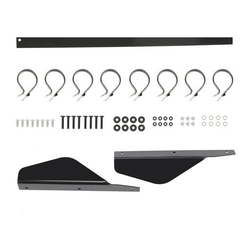 Top Roof Aluminum Powder Coated Black for Polaris RZR Turbo S 4 2022
