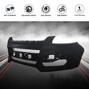 DURAFORCE Front Bumper Cover Fascia Fit For 2013-2016 Ford Escape Black Plastic