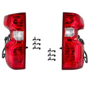 DURAFORCE Headlights+Red Brake Tail Lights For 2019-2021 Chevy Silverado 1500 Halogen 4PCS