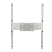 DURAFORCE For 6 Lug Wheel Trailer Spare Tire Carrier Silvery Aluminium W/Mounting Hardware