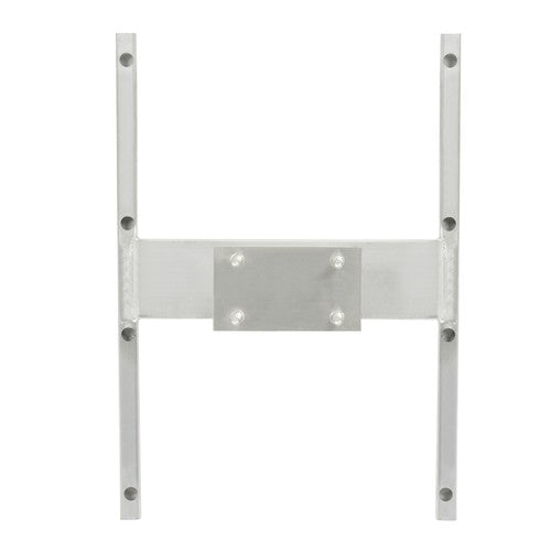 DURAFORCE For 6 Lug Wheel Trailer Spare Tire Carrier Silvery Aluminium W/Mounting Hardware
