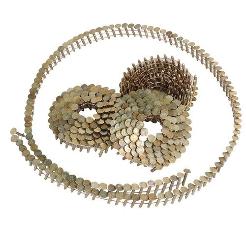 DURAFORCE 7/ 8 inch 15 degree inclined coil 3600 full round head roof nails Galvanized New