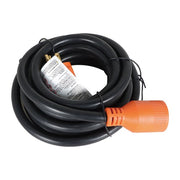 DURAFORCE RV Extension Power Cord 30Amp 15FT with Cord Organizer NEMA 14-30P to 14-30R