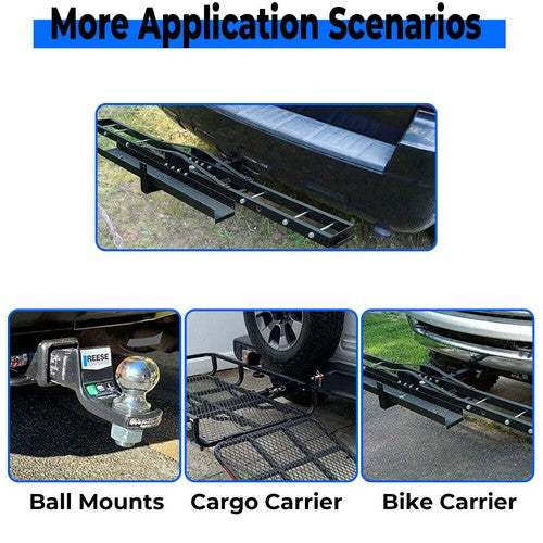 Class 3 Rear Bumper Towing Trailer Hitch Receiver 2 for Toyota Sienna 2004-2020