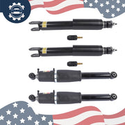 DURAFORCE 2× Rear + 2× Front Air Suspension Shocks For Chevy GMC Cadillac SUV 25979391