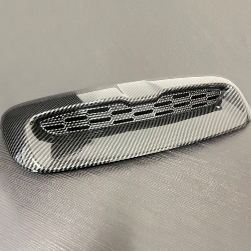 Hood Scoop for 07-13 Mini Cooper S R55 R56 R58 R59 Air Intake Vent Carbon Style