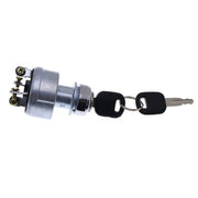 DURAFORCE Ignition Switch W/2 Keys 4 Terminal Fits Caterpillar D250E D300E D350E D400E
