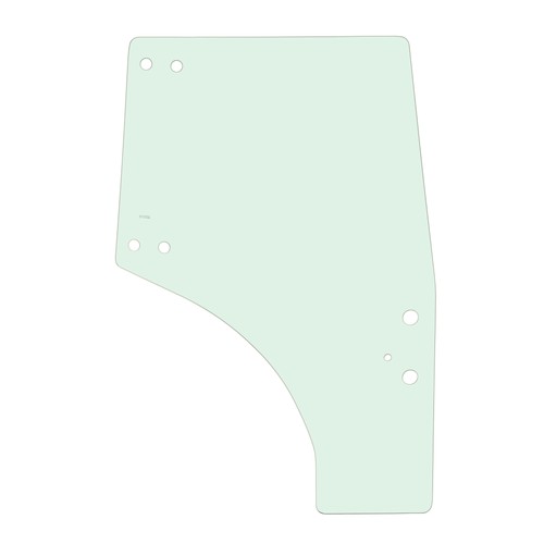 DURAFORCE RH Right Side Door Glass For Kubota M5-091 M5140 M6060 M7040 M8560 M9960 M9540