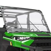 DURAFORCE Clear Full Size Front Vented Windshield Fit Polaris Ranger XP 700/ 800 EFI 2009
