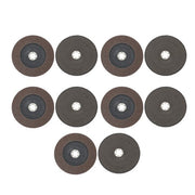 DURAFORCE 10 Pack Flap Disc 40 Grit 7" x 7/8" Type #29 Angle Grinder Grinding Wheel