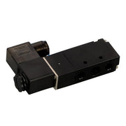 DURAFORCE 1/4" 5 Way 2 Position Namur Mount Directional Control Solenoid Air Valve 24V DC