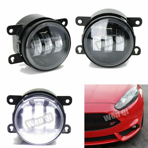 DURAFORCE LED Fog Lights & Covers Daytime Running Light DRL For 2015-2017 Subaru WRX STI