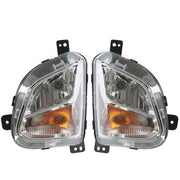 DURAFORCE Fog Lights Assembly Driver+Passener Side 2 PCS w/Signal For Chevy Equinox 2018