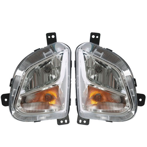 DURAFORCE Fog Lights Assembly Driver+Passener Side 2 PCS w/Signal For Chevy Equinox 2018
