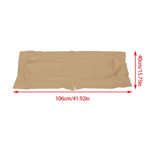 DURAFORCE Front Vinyl Backreat Seat Covers Tan Golf Cart For EZGO TXT 1995 98 99 2010-2013