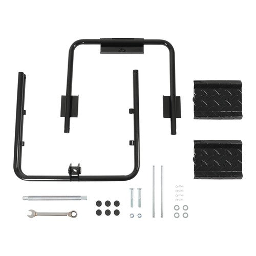 Black Tire Leveler for Light RV Trailers Tire Booster Locking Chock 28050