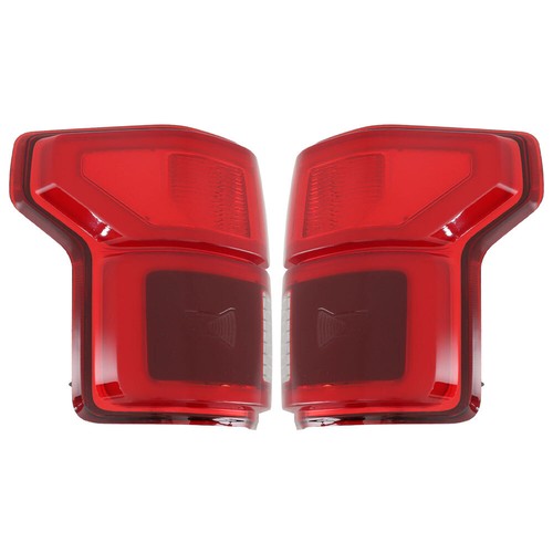DURAFORCE Fit For Ford F150 2018-2020 LED w/Blind Spot Quality Driver Passenger Tail Light