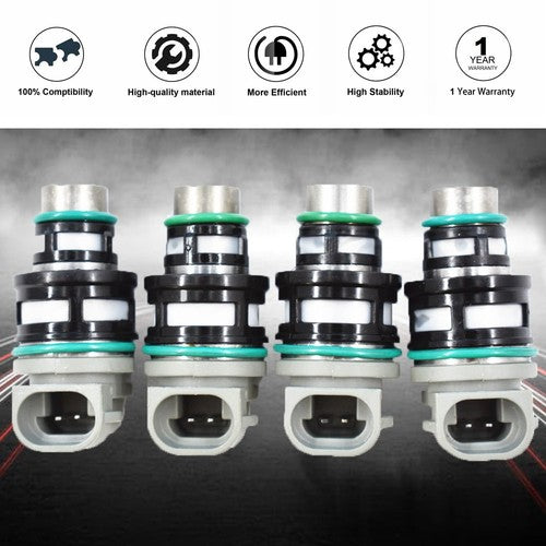 DURAFORCE 4 Sets Fuel Injector 2.2 17113124 17113197 For Chevy GMC Cavalier Buick Pontica