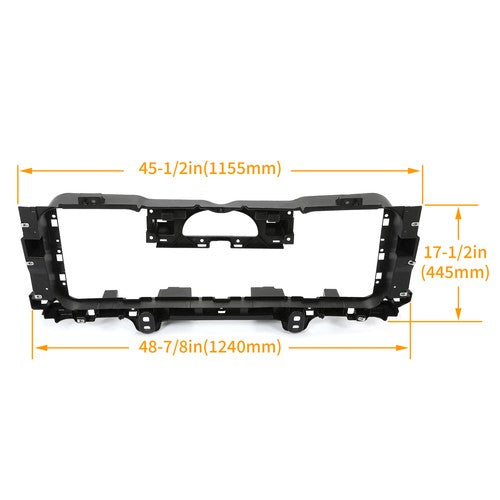 Front Bumper Grille Shutter Mounting Bracket for 14-19 Sierra 1500 2500HD 3500HD