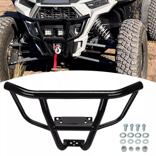 DURAFORCE For 2019-2023 Polaris RZR XP 4 1000 & Turbo Front Bumper Brush Guard Heavy-Duty