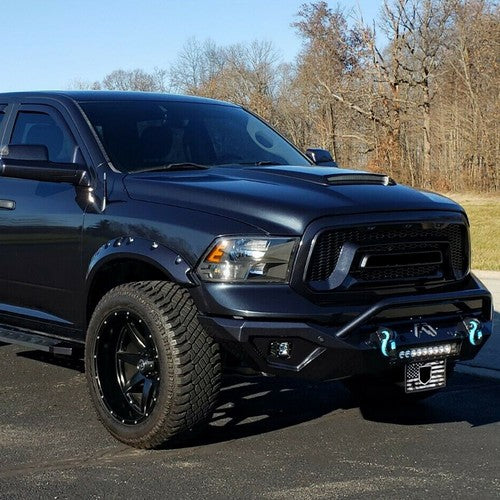 Universal Hood Scoop Vent 25.2 x 25.2 for Challenger Sliverado Nissan Titan