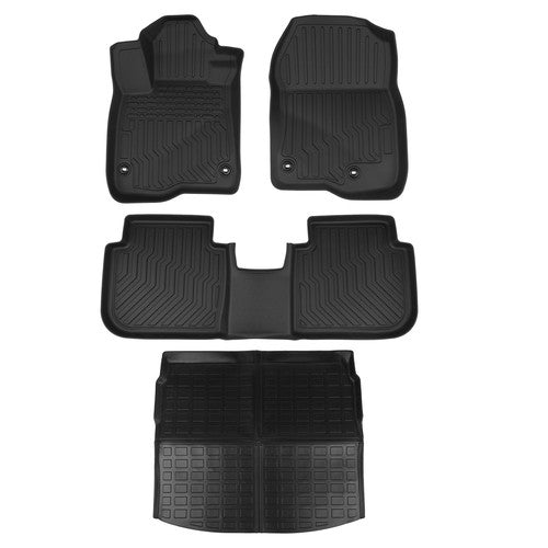 DURAFORCE TPE Floor Mats Liners for Honda CR-V CRV 2023 2024 2025 Include Hybird Models