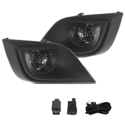 DURAFORCE For 2015-2018 Nissan Murano Fog Lights Lamps Pair Clear Lens w/Switch/Harness
