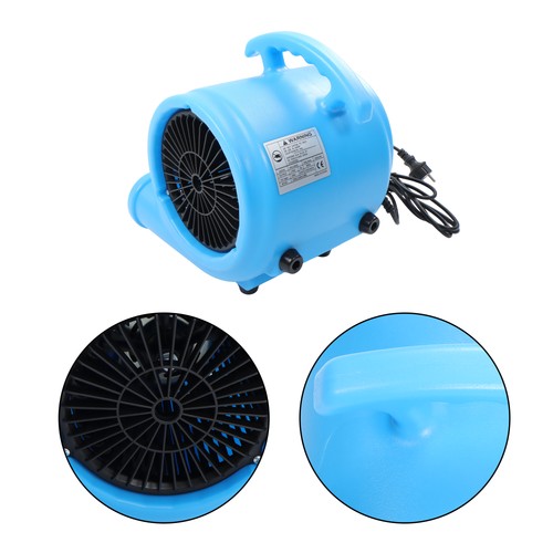 DURAFORCE Air Mover Carpet Dryer 3 Speed 1/2 HP Industrial Floor Blower Carpet Drying Fan