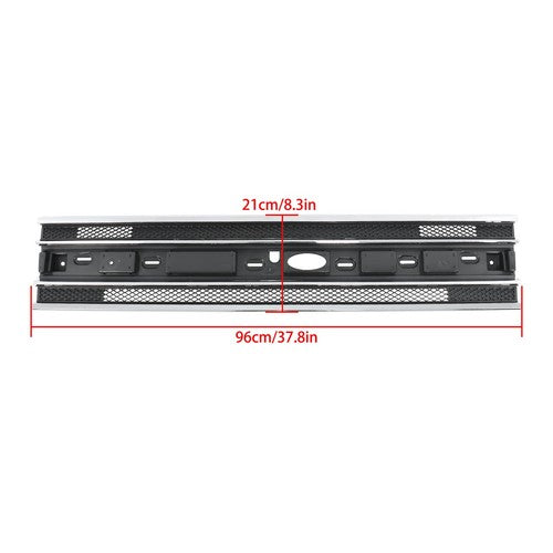 DURAFORCE Front Center Bumper Grill Chrome Components Brand New For Ford Flex 2013-2019