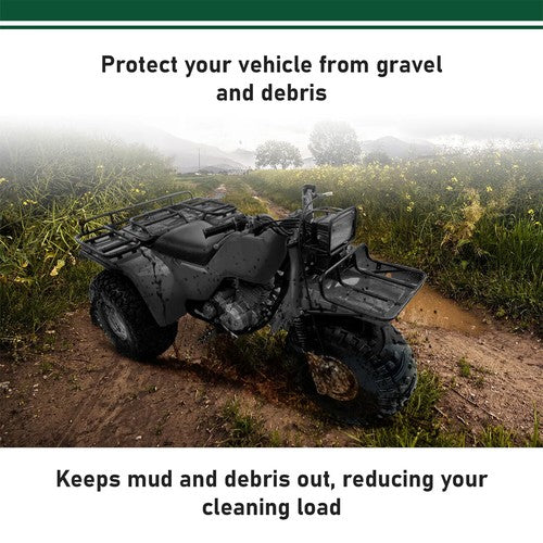 DURAFORCE Black Complete Plastic Fender Kit For Honda Big Red ATC250ES ATC 250ES 1985-1987