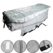 DURAFORCE Fits 26'-29' Motorhome W/2 Assist Poles Easy Setup 5th Wheel RV Covers Windproof