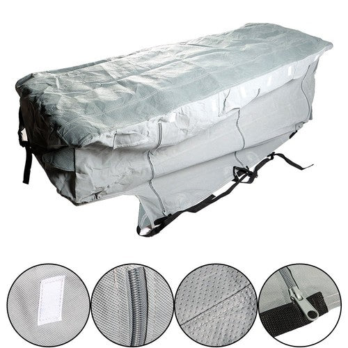 DURAFORCE Fits 26'-29' Motorhome W/2 Assist Poles Easy Setup 5th Wheel RV Covers Windproof