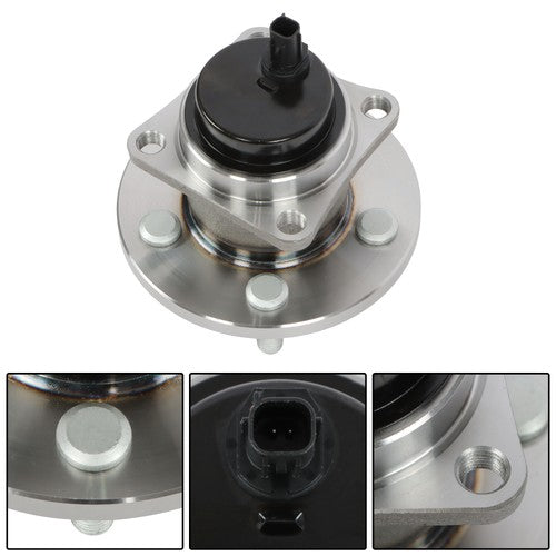 DURAFORCE 2x Wheel Hubs Bearings Assembly Rear FWD For Toyota Corolla Matrix Pontiac Vibe